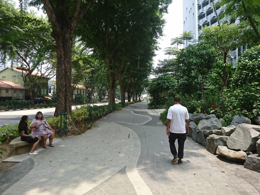 singapore sidewalks